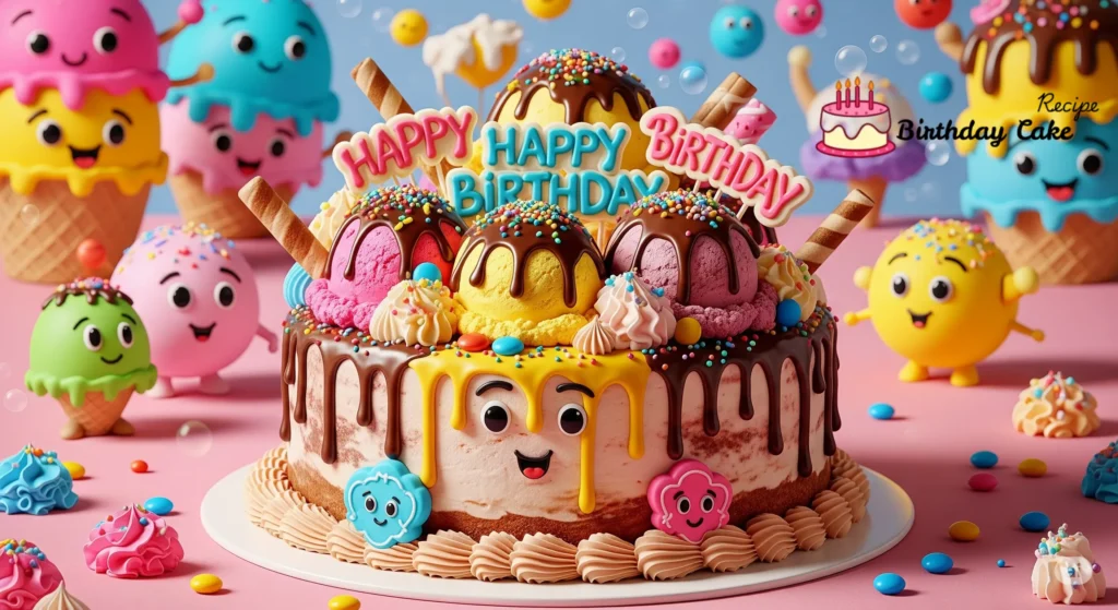 Ice Cream Cake Decorating Ideas